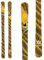 volkl - Ski allein (ohne Befestigungen) Revolt 86 Crown Gelb Herren – Größe 148 – Gelb