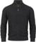 Indicode Herren INLayton Strickjacke mit Stehkragen und Reißverschluss | Cardigan Feinstrickjacke für Männer Raven, L