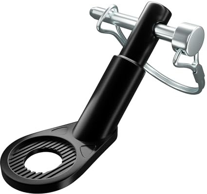 NICEDACK Universal Fahrradanhängerkupplung, Hundeanhänger Adapter für Fahrrad, Kinderanhänger Kupplung, Schwarz, 1 STÜCK
