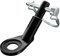 NICEDACK Universal Fahrradanhängerkupplung, Hundeanhänger Adapter für Fahrrad, Kinderanhänger Kupplung, Schwarz, 1 STÜCK
