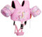 MoKo Kinder Schwimmflügel, Cartoon Schwimmweste mit Schultergurt Schwimmtraining Jacke Schwimmende Badeanzug Schwimm Zubehör mit Doppel Schnalle für Jungen Mädchen, Rosa & Donut Einhorn