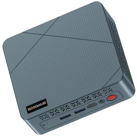 BOSGAME Mini PC E3,Intel Twin Lake-N150 (4C/8T, max turbo 3.6GHz) 16GB DDR4 512GB SSD, Mini Desktop PC Support 4K Triple Display, 2.5G LAN & HDMI 2.0, USB-C, WiFi5/BT5.0