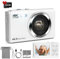 SOPPY Digital Camera,Vlogging Camera with 32G Memory Card,FHD 1080P 44MP Compact Camera,2.4 LCD Screen Rechargeable Camera with 16X Digital Zoom, Mini Camera for Kids Boys Girls Beginners,White