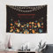 Moonforever Ramadan Kareem Wandteppich, Dekoration, 152,4 x 101,6 cm, Hintergrundkunst, Wandbehang für Zuhause, Schlafsaal, Schlafzimmer
