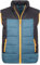 Trollkids Kids Hardanger Vest 116, black/steel blue
