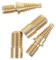 DRESSOOS Billard Pool 2 Sets Billard Queue Verlängerungsstäbe Mit Kupferschrauben Zubehör Für Billardqueues Ersatzteile Für Pool Cue Gelenkschrauben Robuste Verbindungselemente Für Präzise