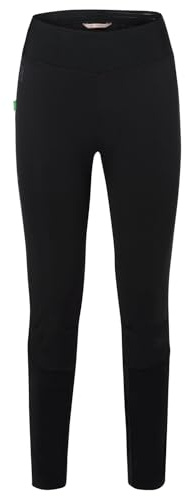 VAUDE Damen Fahrradhose Matera Warm Tights II, warm, Winddicht, atmungsaktiv, Passform: Slim fit, Black, 42