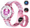 Homailida Smartwatch Donna, 1,2 Orologio Fitness con Effettua/Risposta Chiamate, 100+ Sportive Fitness Tracker, Fisiologia Femminile Notifiche, Impermeabil IP68 Smart Watch per Android iOS