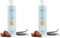Jean & Len Rebuild Shampoo Dattel & Vanille, für stark strapaziertes Haar, lässt die Haare kräftiger und glanzvoller aussehen, mit Vanille-Duft, Shampoo ohne Silikone & Parabene, vegan, 300 ml