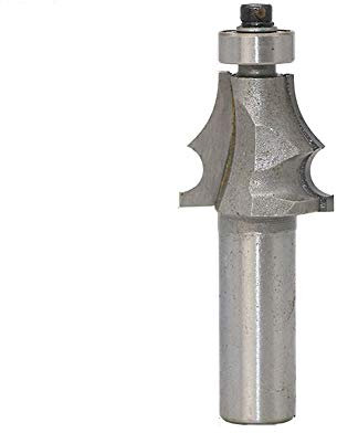 SBJKLYRN, Premium Trend Router Bits Set - Chamfer Edge Forming & Corner Bead Router Bit - 1/2 Inch Shank Bevel & Bead Wainscoting Milling Cutter - Carbide Tipped Woodworking Tools ,Router Bit(1/4 in)