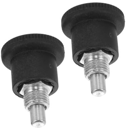 Toyvian 2Pcs Fitness Pop Pull Pin Knob Replacement Parts for Exercise Bikes Secure Fit Stable Performance for Home Gym Equipment