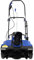 2400W Elektro-Schneefräse 7,6m Wurfweite | 56cm Räumbreite | 33cm Schneehöhe, 220V/50Hz Elektrischer Schneepflug mit 180° Drehbarer Rutsche & Dual-LED