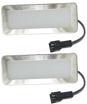 eufeifeiegds 70 mm Herdbeleuchtung LED 1,5 W DC 12 V Einbauküchenschrank Backofen Herd Entlüftungslicht Dunstabzugshaube Glühbirne Rauchfilterlampe