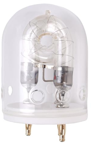ASHATA Flash Tube, 600W Quarzglas Bare Lampe Ersatz für AD600 Serie, mit Explosionssicherer Beschichtung für die Studiofotografie