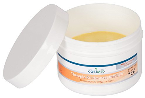 cosiMed Therapie-Knetmasse Therapieknete Therapie Knete Gelb: 85 g, medium