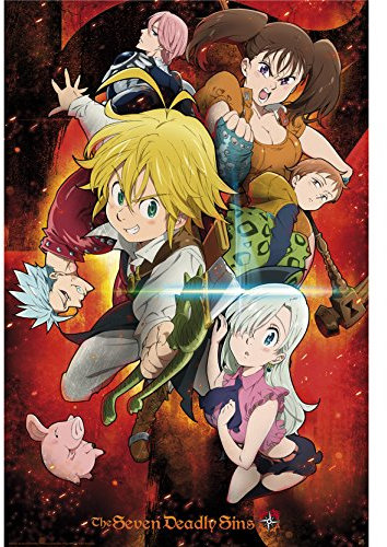 ABYSTYLE - THE SEVEN DEADLY SINS - Poster - Figuren (91.5x61)