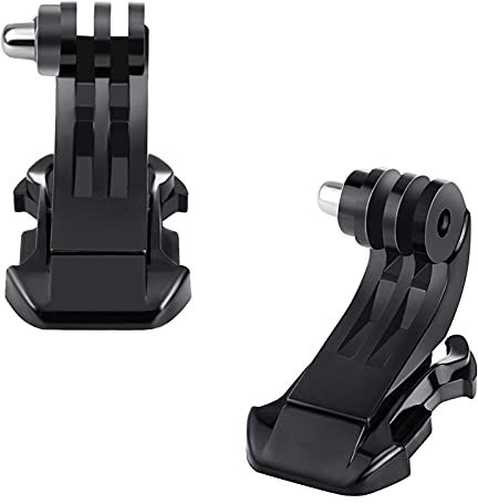 Digicharge 2x J Hook Quick Release Mount Clip, Compatible With Action Cams GoPro Hero13 Hero12 Hero11 Max Hero10 13 12 11 10 9 Akaso Apexcam Dragon Touch Vemont Gookam