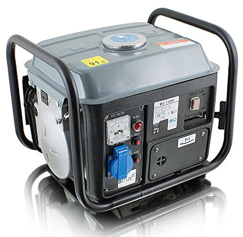 BITUXX 850W Benzin Notstromaggregat Stromgenerator Stromerzeuger Stromaggregat Notstrom Generator