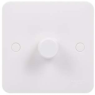 Schneider Electric Lisse 1-Gang 2-Way Dimmer Switch 400W/400VA, White