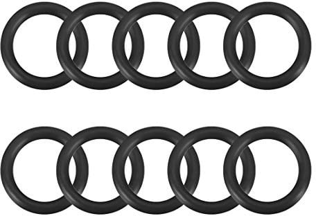 sourcing map 10 Stück O-Ringe Dichtung 9 mm x 13 mm x 2 mm Metrische Nitrilkautschuk Dichtungsring für Sahnespender Poolpumpe Schnellkupplung Kaffeebecher