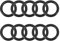 sourcing map 10 Stück O-Ringe Dichtung 9 mm x 13 mm x 2 mm Metrische Nitrilkautschuk Dichtungsring für Sahnespender Poolpumpe Schnellkupplung Kaffeebecher