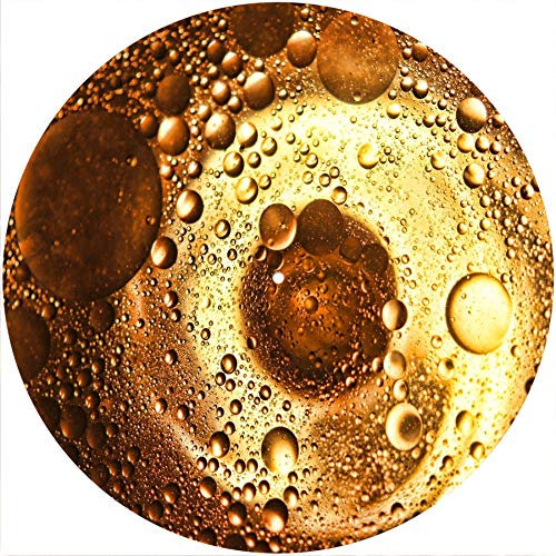 Slipmat Slip Mat Scratch Pad Filz für jeden 12 LP DJ Vinyl Plattenspieler Custom Graphical - Olive Oil 1