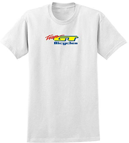 Gt Bicycle T Shirt Mountain Bike Race Road Cycling MTB Black White Retro