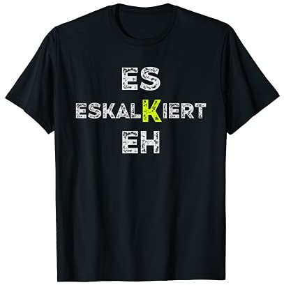 Es eskaliert eh Mallorca Urlaub und am Ende eskaliert es eh T-Shirt