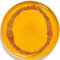 Serving Plate Feast L35 X W35 X H2 cm Sunny Yellow Swirl-Stripes Red