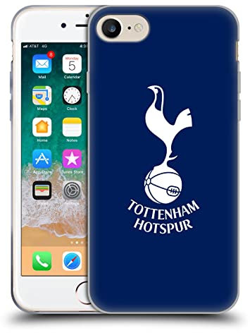 Head Case Designs Officially Licensed Tottenham Hotspur F.C. Cockerel Badge Soft Gel Case Compatible With Apple iPhone 7/8 / SE 2020 & 2022