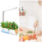 VVLXRIC Smart Mini Garden, Luce Crescita Piante Luce Blu Rossa, Controllo Intelligente del Chip, Serre per Orto, per Verdure, Piani di Lavoro, Cucina