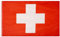 MUWO Flagge Nations Together 90 x 150 cm Nationalmanschaften, doppelseitige Gartenflagge, wetterfeste Fanflagge, Fußballflagge Polyester Länderfagge Deutschland mit Ösen (Schweiz)