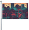 Miami-Flagge, 90 x 152 cm, lustige Outdoor-Banner, Urlaub, Gartenflagge, Willkommensbanner für Zuhause, Garten, Hof, Rasen, Dekoration, Flaggen, Indoor/Outdoor, doppelseitiger Druck