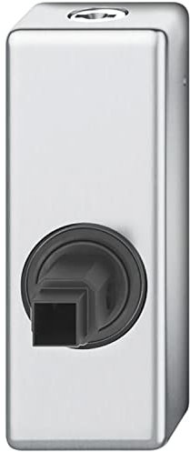 FSB 0 34 0000 18051 6204 Fenstergriff Adapter-Rosette eckig abschließbar, Edelstahl matt,