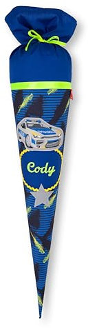 Step by Step Schultüte Police Car Cody aus Stoff mit Namen