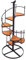 CVNIMV Eck-Metall-Blumenhalter-Gestelle, Wendeltreppe, Tischregale für den Innen- und Außenbereich, Pflanzen-Blumenständer, Regal (Nicht abnehmbar), Innen-Außen-FL