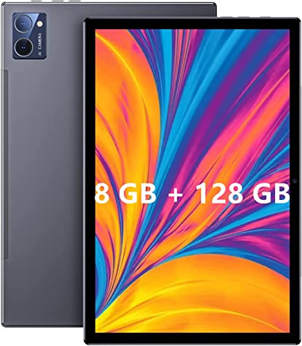 TANYIMING Android Tablet 10.1 inch, 4G LTE Dual SIM, 8GB RAM 128GB Storage,Supports extend 1TB, IPS Touchscreen,Dual Camera, WiFi/WLAN/Bluetooth/GPS,TYD-109