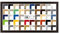 Multicolore Bilderrahmen Posterrahmen Puzzlerahmen 50x100 cm Braun Dunkelbraun 100x50 cm mit weisser Rückwand und klarem Acrylglas