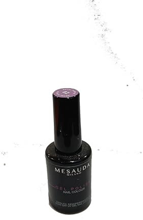 Smalto Semipermanente GEL POLISH NAIL COLOUR 82 Metal Purple 10 ml MESAUDA