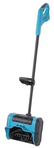 Pelle à Neige sans Fil, 600W Feuilles Ajustables Souffleuse à Neige sans Fil Poignées Doubles Largeur de Nettoyage 10in Pelle à Neige électrique alimentée par Batterie