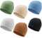 DRESHOW Neugeborenes Baby Mütze Hut Unisex Mützchen Kleinkind Mütze Kinder Weiche Niedliche Strickmütze Warme Krankenhaus Babymütze für Jungen und Mädchen 0-6 Monate