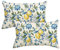 Artoid Mode Zitrone Blumen Sommer Kissenbezüge 2er Set, 30x50 cm Saisonnal Frühling Zierkissenbezug Cushion Cover Couch Wohnzimmer Deko