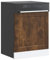 HOMTAKIE Panneau de Lave-Vaisselle Porto chêne fumé 60x1,5x67 cm