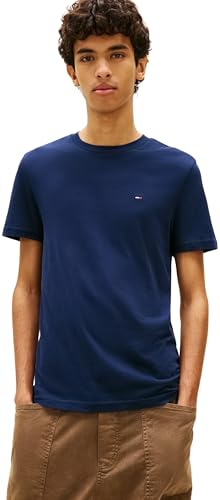 Tommy Jeans Herren T-Shirt Kurzarm Slim Fit