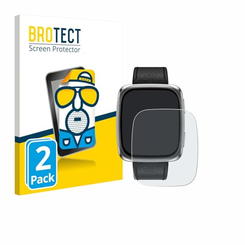 BROTECT Schutzfolie für Amazfit Active 2 | (rechteckig) 2 Stück Entspiegelnder Displayschutz Made in Germany Matte Displayschutz-Folie Anti-Reflex Einfache Montage
