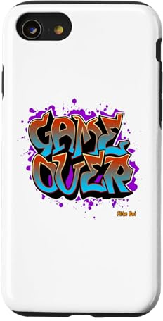 Game Over Graffiti Street Art Funny Gamer Gift Case for iPhone SE (2020) / 7/8