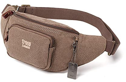 TRP0244 Troop London Classic Waist Bag (Brown)