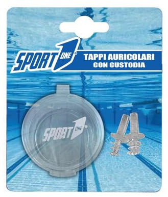 Sport One 709900221 Ohrstöpsel, Silikon, Weiß, Einheitsgröße