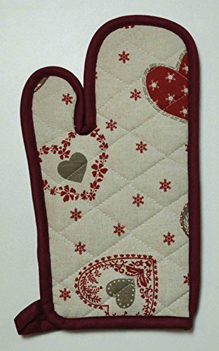 Casatessile Guanto da Cucina cm 32X17 TIROLO - Naturale