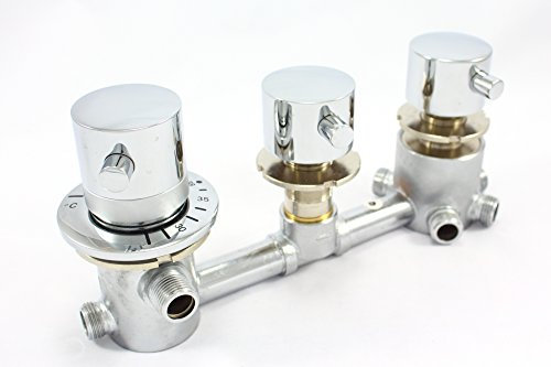 Fünf Dusche Mixer Thermostat fontänenmöglichkeiten Set 5 Wege 5-fach Wasserhahn tapset